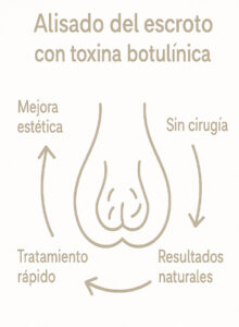Alisar escroto con toxina botulínica en Barcelona
