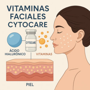 cytocare, vitaminas para la cara