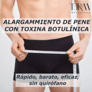 Alargamiento de pene con toxina botulínica