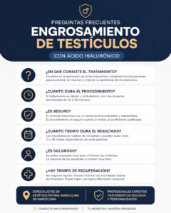 FAQS sobre engrosamiento de testículos