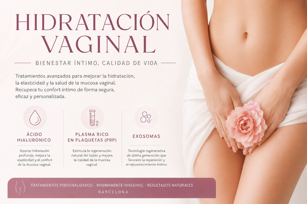 Hidratación vaginal en Barcelona