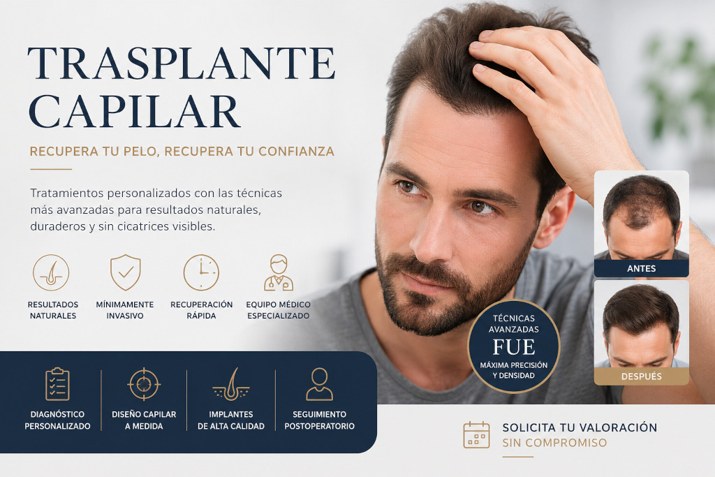 Trasplante capilar en Barcelona
